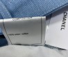 Женские джинсы Chanel широкие голубые 2025
