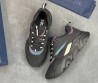 Мужские комбинированные кроссовки Christian Dior B22Blade черные 2025
