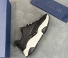 Мужские комбинированные кроссовки Christian Dior B22Blade черные с белой подошвой 2025