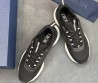 Мужские комбинированные кроссовки Christian Dior B22Blade черные с белой подошвой 2025