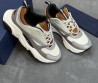 Мужские комбинированные кроссовки Christian Dior B22Blade белые с серым 2025