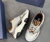 Мужские комбинированные кроссовки Christian Dior B22Blade белые с серым 2025