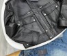 Женская кожаная куртка Saint Laurent черная 2025