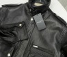 Женская кожаная куртка Saint Laurent черная 2025