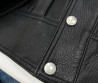 Женская кожаная куртка Saint Laurent черная 2025