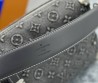 Женская текстильная сумка Louis Vuitton серая 24х16х8 2025