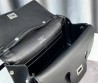 Женская кожаная сумка Balenciaga черная 27х14х5 2025