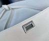 Женская кожаная сумка Balenciaga белая 27х14х5 2025