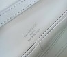 Женская кожаная сумка Balenciaga белая 27х14х5 2025