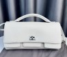 Женская кожаная сумка Balenciaga белая 27х14х5 2025
