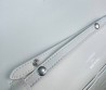 Женская кожаная сумка Balenciaga белая 27х14х5 2025