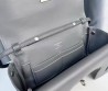 Женская кожаная сумка Balenciaga серая 27х14х5 2025