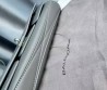 Женская кожаная сумка Balenciaga серая 27х14х5 2025