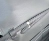 Женская кожаная сумка Balenciaga серая 27х14х5 2025