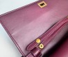 Женская кожаная сумка Balenciaga бордовая 27х14х5 2025