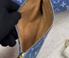 Женская кожаная сумка Louis Vuitton синяя 32х26 2025