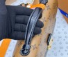Женская кожаная сумка Louis Vuitton коричневая с логотипами 22х13х7 2025