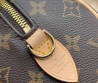 Женская кожаная сумка Louis Vuitton коричневая 20х15 2025