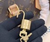 Женская кожаная сумка Louis Vuitton коричневая 20х15 2025