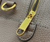Женская комбинированная сумка Gucci коричневая 33х19 2025