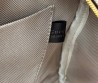 Женская комбинированная сумка Gucci коричневая 33х19 2025