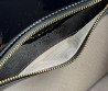 Женская кожаная сумка Gucci черная лакированная 26х16 2025
