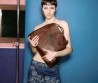 Женская кожаная сумка Etro коричневая 32х23 2025