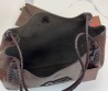 Женская кожаная сумка Etro коричневая 32х23 2025