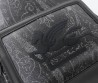 Мужской кожаный рюкзак Etro черный с узором 40х30 2025