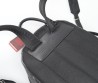 Мужской кожаный рюкзак Etro черный с узором 40х30 2025