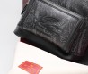 Мужской кожаный рюкзак Etro черный с узором 40х30 2025