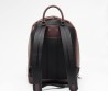 Мужской кожаный рюкзак Etro коричневый с узором 40х30 2025