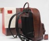 Мужской кожаный рюкзак Etro коричневый с узором 40х30 2025