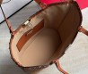 Женская соломенная сумка Valentino коричневая 45х31х30 2025