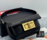 Женская кожаная сумка Chanel черная 26х16 2025