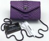 Женская сумка Chanel из кожи питона