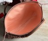 Женская кожаная сумка с плетением Valentino розовая 38х34 2025