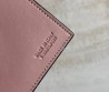 Женская кожаная сумка с плетением Valentino розовая 38х34 2025