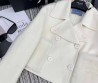 Женский кашемировый жакет Prada белый 2025