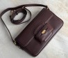 Женская кожаная сумка Miu Miu коричневая 25х15 2025