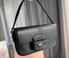 Женская кожаная сумка Miu Miu черная 25х15 2025