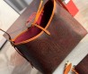 Женская кожаная сумка Etro коричневая 30х25 2025
