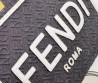 Женская текстильная сумка Fendi черная 36х30х8 2025