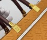 Женская текстильная сумка Fendi коричневая 36х30х8 2025