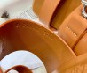 Женские кожаные сабо Hermes Kute коричневые 2025
