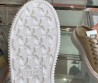 Женские текстильные кеды Miu Miu бежевые без пятки 2025
