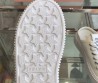 Женские текстильные кеды Miu Miu белые без пятки 2025