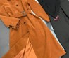 Женское вельветовое пальто Miu Miu коричневое 2025