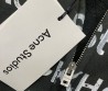 Женская толстовка на молнии Acne Studios серая 2025