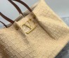 Женская кожаная сумка Valentino бежевая 38х25х18 2025